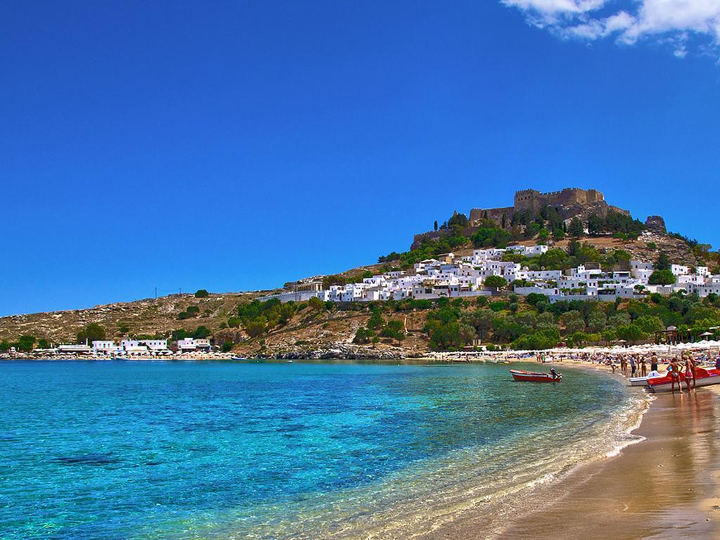 Lindos Comfy Suites Экстерьер фото