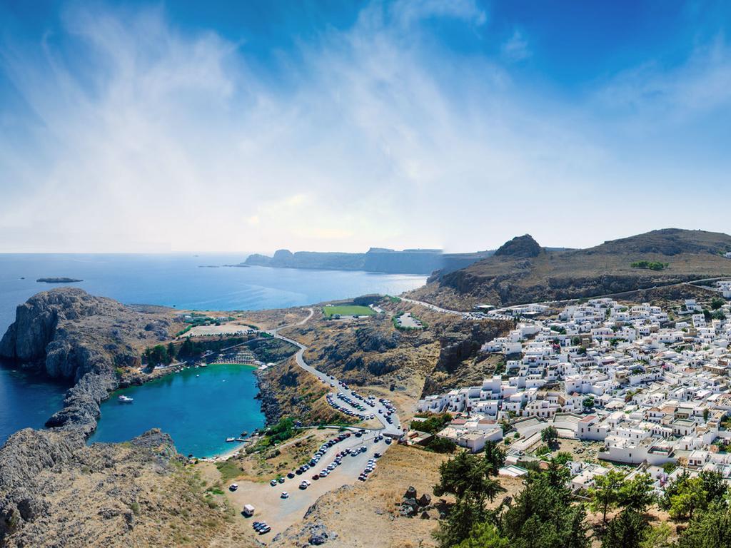 Lindos Comfy Suites Экстерьер фото